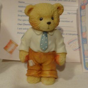 Cherished Teddies - "Child of Pride" - Older Son Figurine